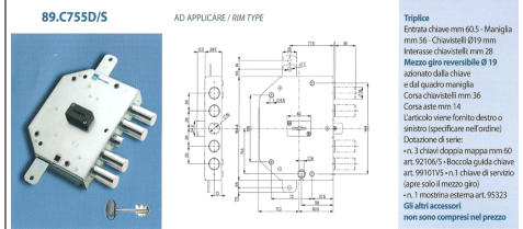 Defender magnetico regolabile Mottura DF471